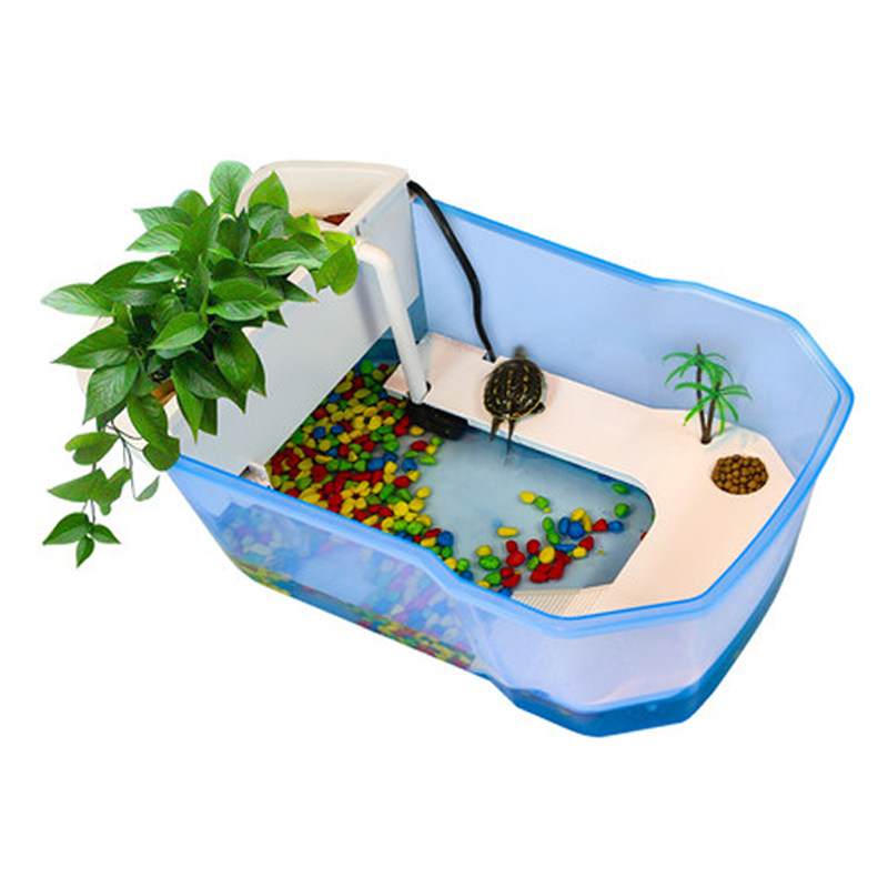 晒台乌龟家用水陆缸龟盆生态大号塑料巴西龟缸鱼缸