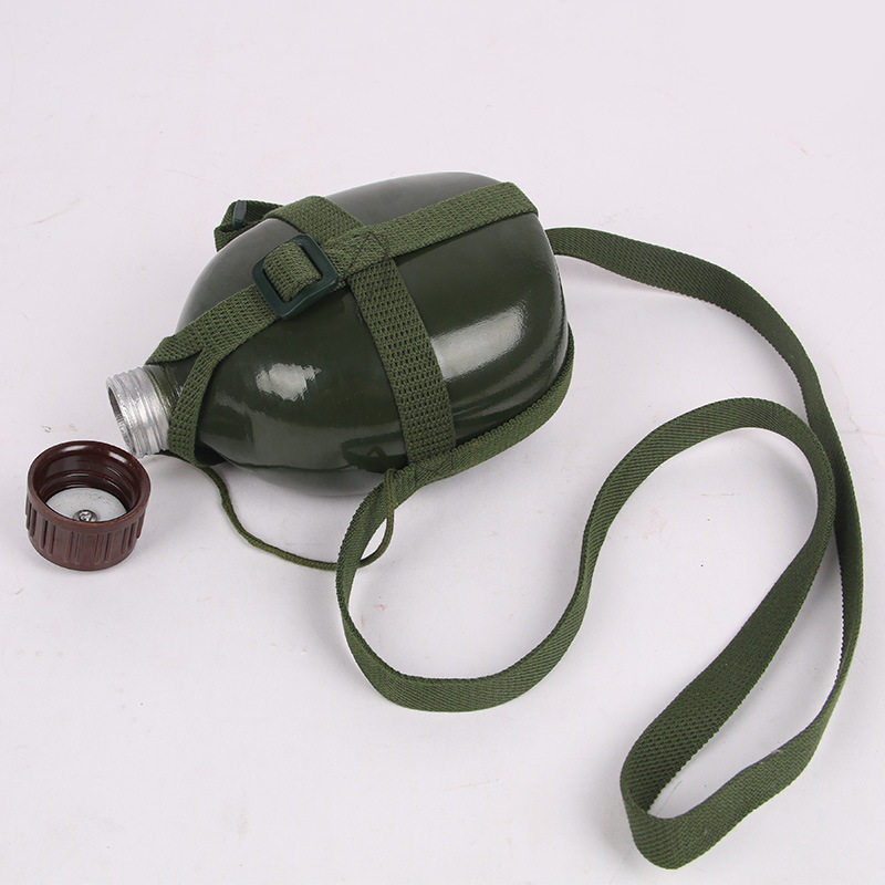  军用水壶特种部队1000ml不锈钢户外10美国保温野营07解放军正品
