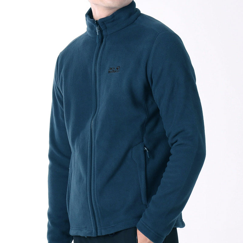 JackWolfskin狼爪男款抓绒衣摇粒绒加绒外套绒衣户外运动服内胆