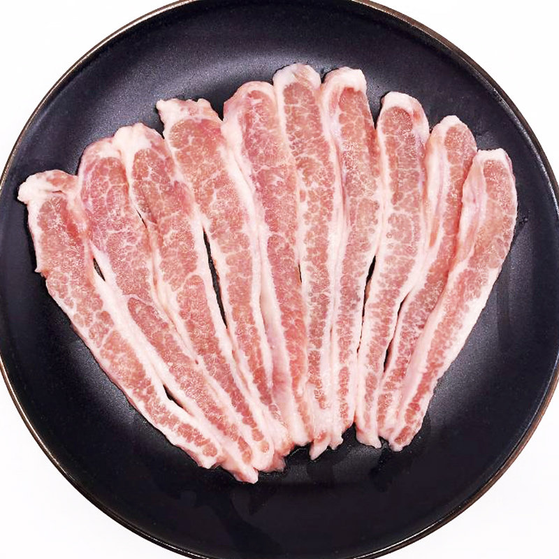 松板肉韩国韩式烤肉烧烤食材半成品猪肉猪颈肉冷冻新鲜腌制150克