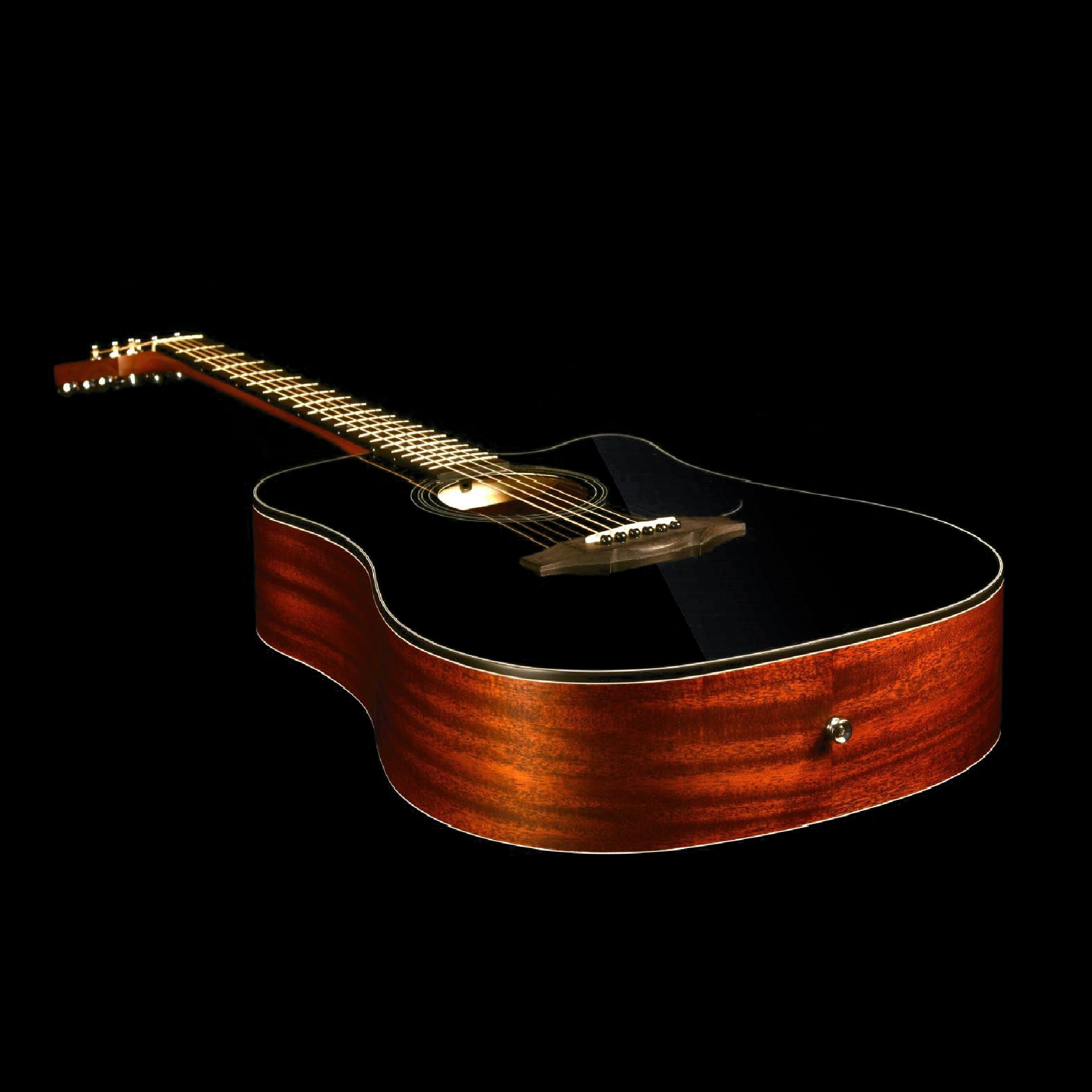 吉他kepma卡马d1ca1c民谣41寸电箱卡玛初学吉他民谣吉他