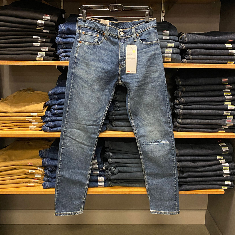 纽约大宝 Levi’s/李维斯 男512锥形窄脚修身水洗修身弹力牛仔裤