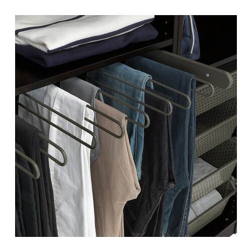 康普蒙普蒙拉出式裤衣柜内置裤架ikea宜家国内柜内裤架