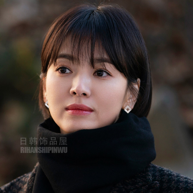 乔妹同耳钉宋慧乔小巧职场耳饰明星韩国东大门气质耳钉