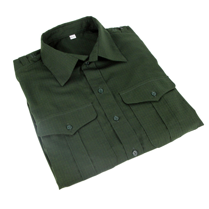 俄罗斯俄军新款陆军春秋勤务衬衫沙皇绿色夹克t恤