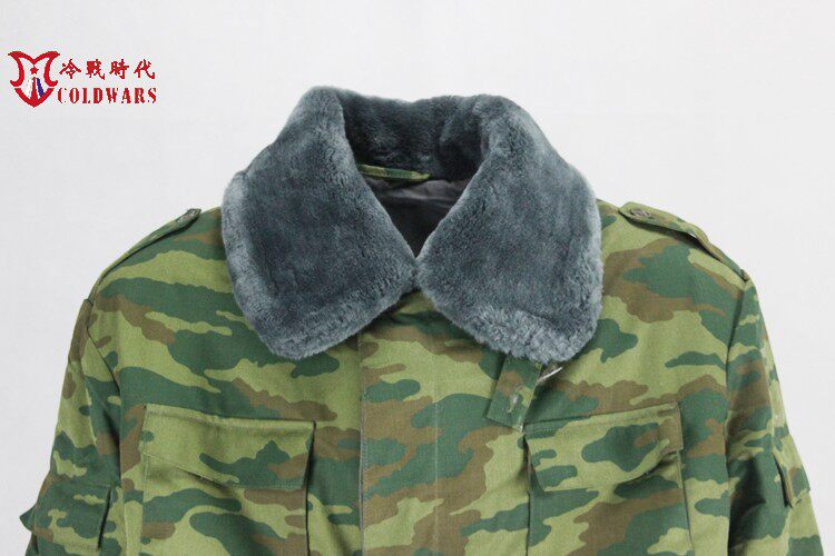 横纹俄罗斯俄军迷公发97flora迷彩冬季作战套装棉服作训外套