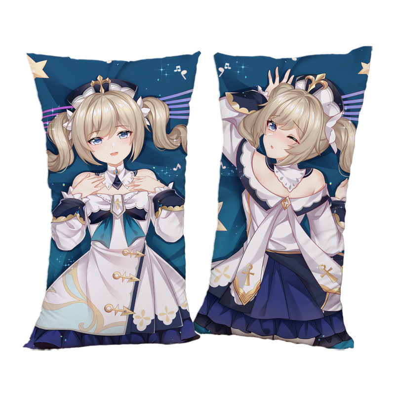 原神芭芭拉动漫二次元游戏周边抱枕靠垫定制方枕动漫水杯