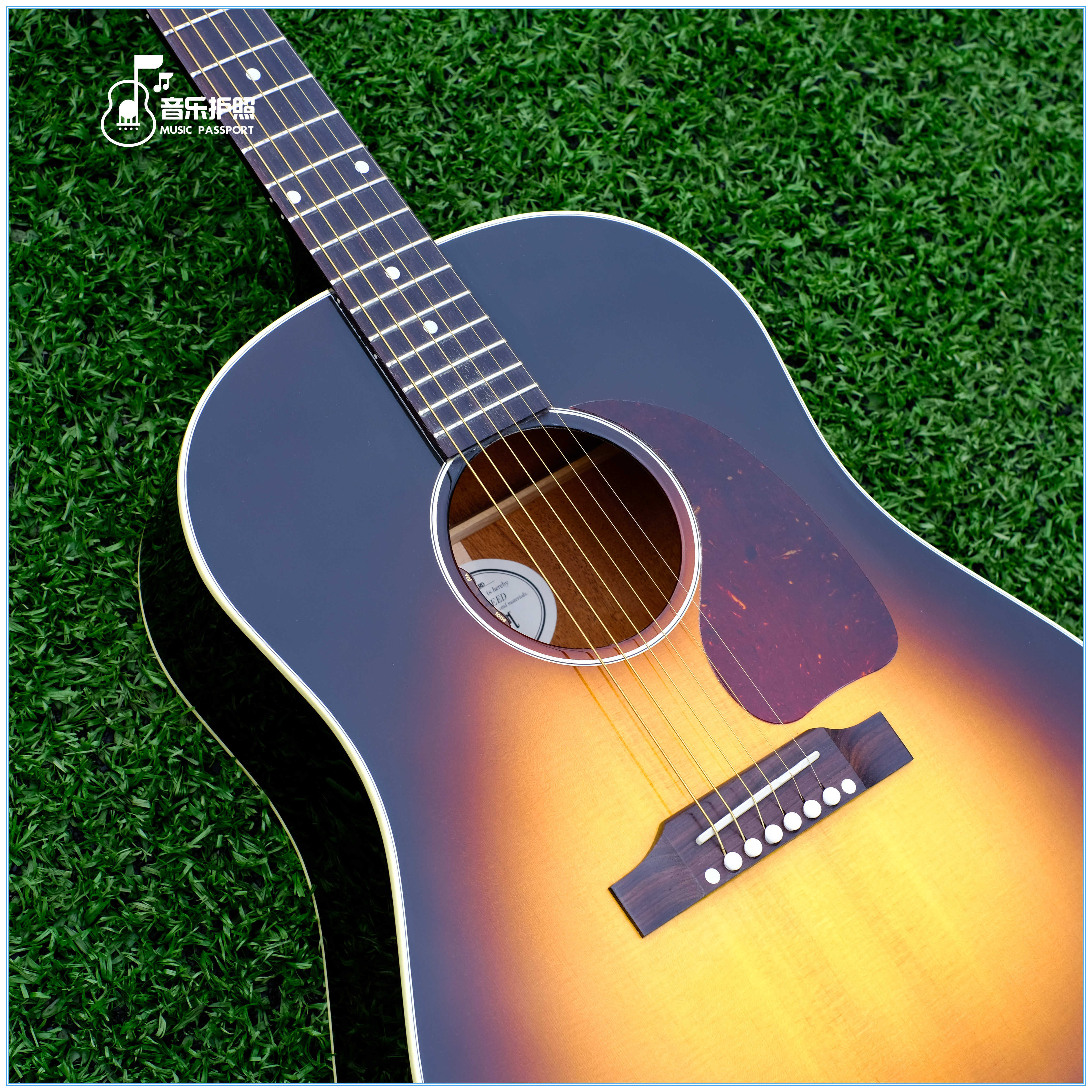 吉普森gibsonj45standard全单民谣木吉吉他吉他民谣吉他