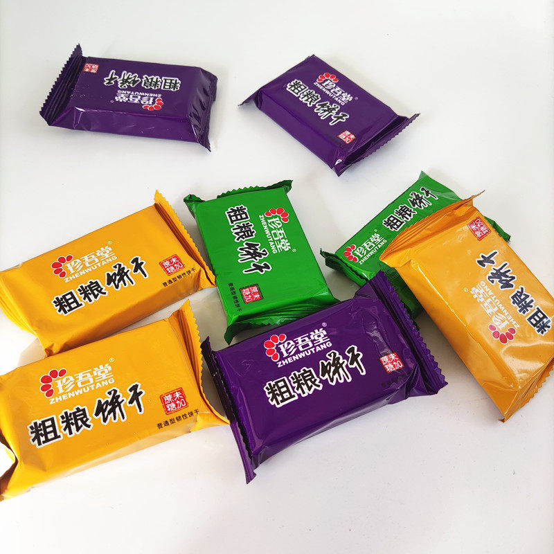 正大珍吾堂糖粗粮饼干825g盒装食品韧性零食压缩饼干