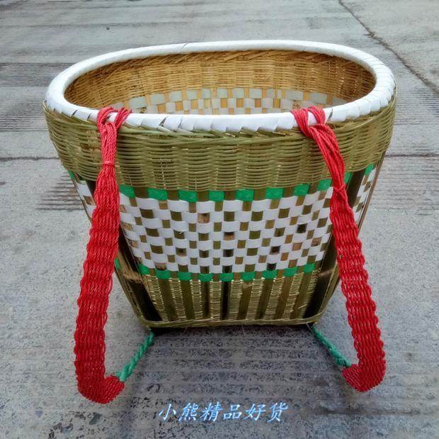 背篓竹编大人家用采药背篮大号背罗竹编