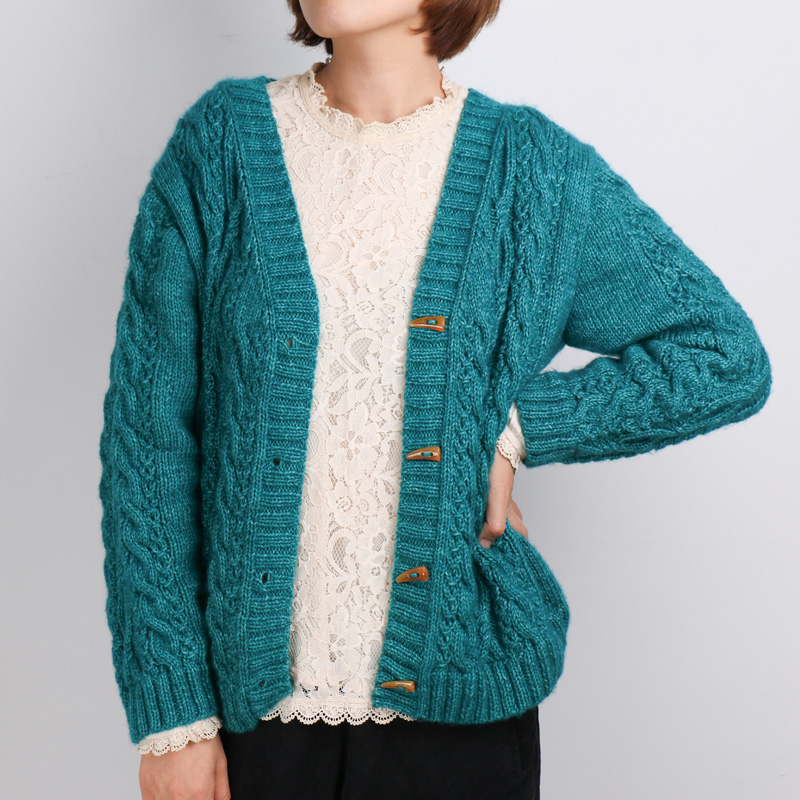 麻花花开成人毛衣材料包棒针手工编织制作毛线diy编织材料包