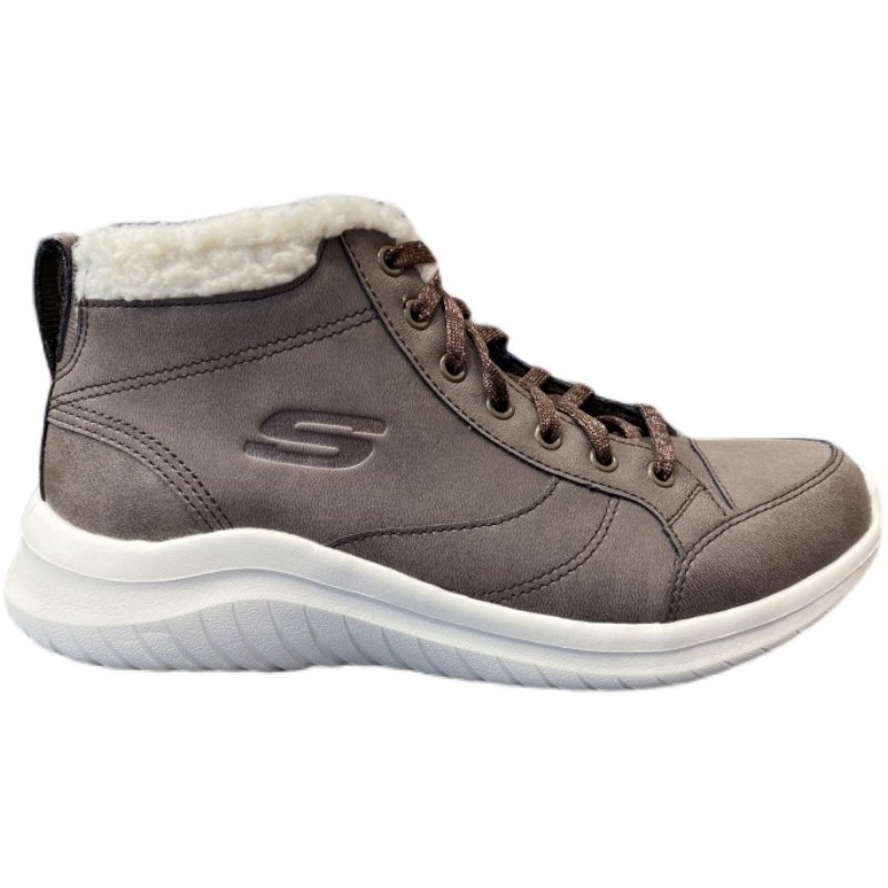 skechers斯凯奇2021冬新女鞋加绒保暖棉鞋雪地运动运动休闲鞋