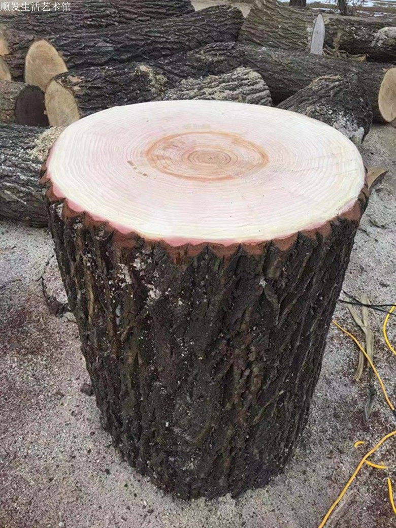 特大柳木菜墩剁肉加厚整木实木墩子肉铺肉摊砧板