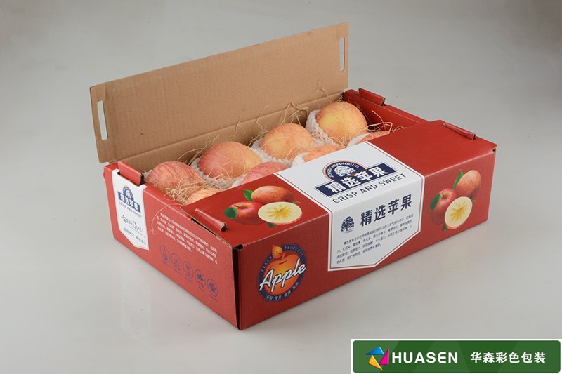 水果苹果超市纸箱12个装5-8斤包装盒店用包装纸箱