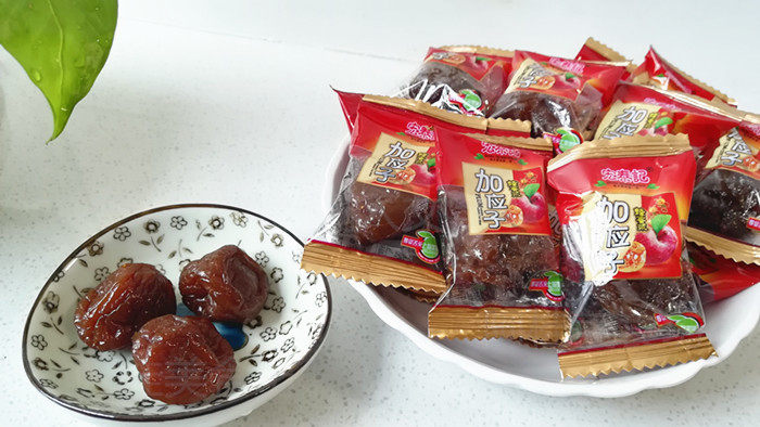 500克包邮宏泰记加蜜饯零食果干潮安特产独立加应子