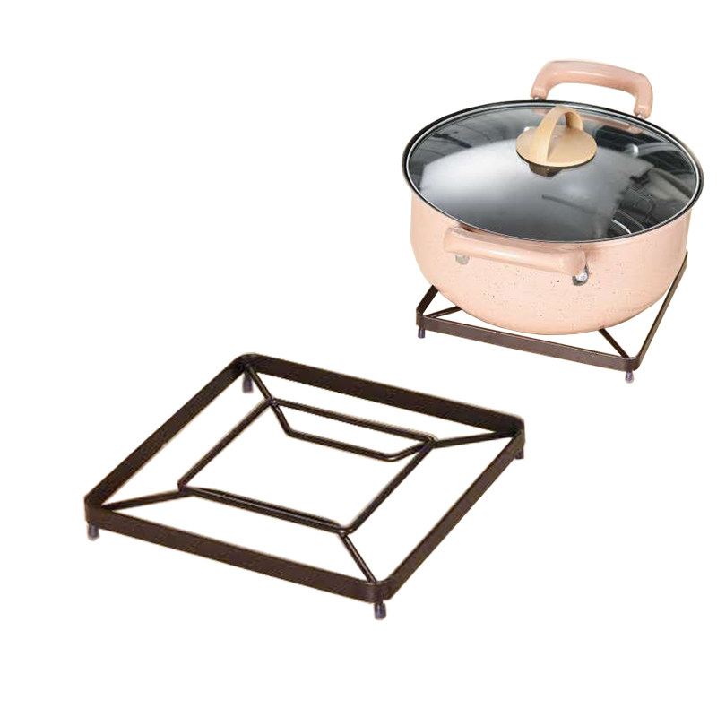 厨房收纳神器放锅架子垫锅架隔热锅垫防烫餐桌餐垫