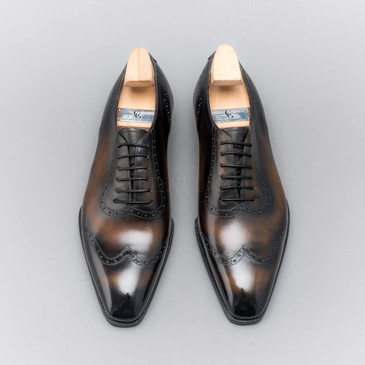 英国gaziano&girling官方代理gg手工oxford牛津皮鞋papworth mto