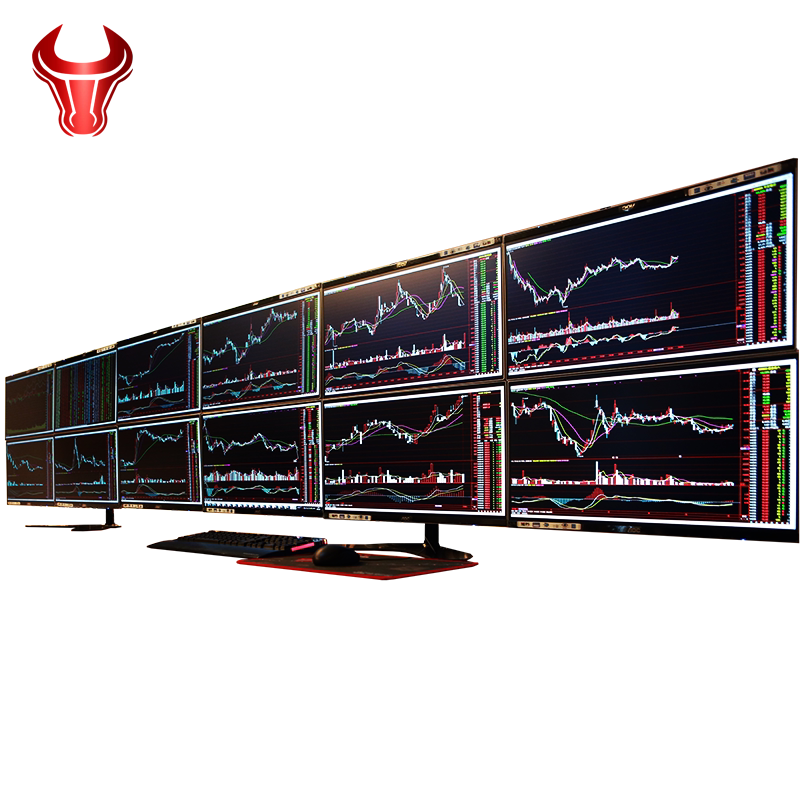 多屏万合星股票显示器屏幕mt4外汇金融期货炒股diy兼容机