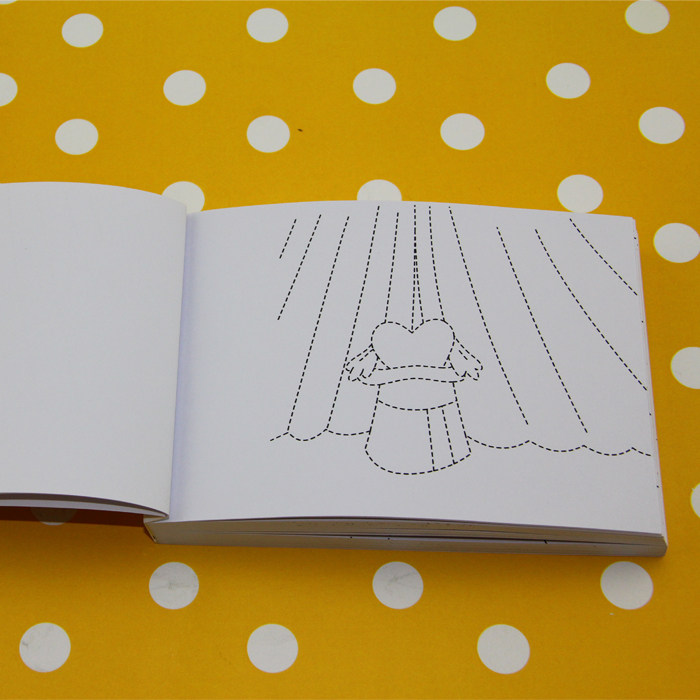 天使填色涂鸦手翻书翻页动画情人节神秘特别心意有趣新意生日礼物