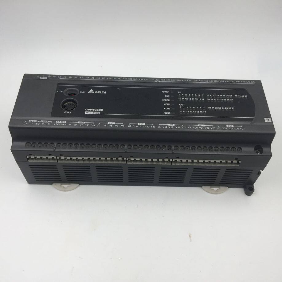 拆机台达plc dvp60es200r成色如图功能完好无端子配端子需另计价