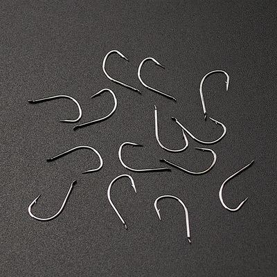 海夕鱼钩日本进口有倒刺5h高碳粗钩条大鱼海钓鱼钩渔具土肥富