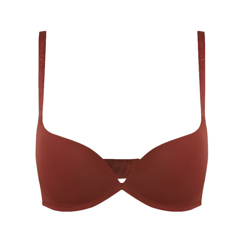 歌瑞森焦糖文胸gracing一片片式无痕光面性感法式文胸