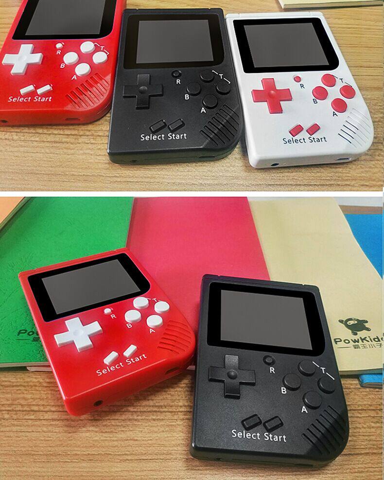 掌上复古游戏机老式童年红白经典方块儿童掌机游戏掌机