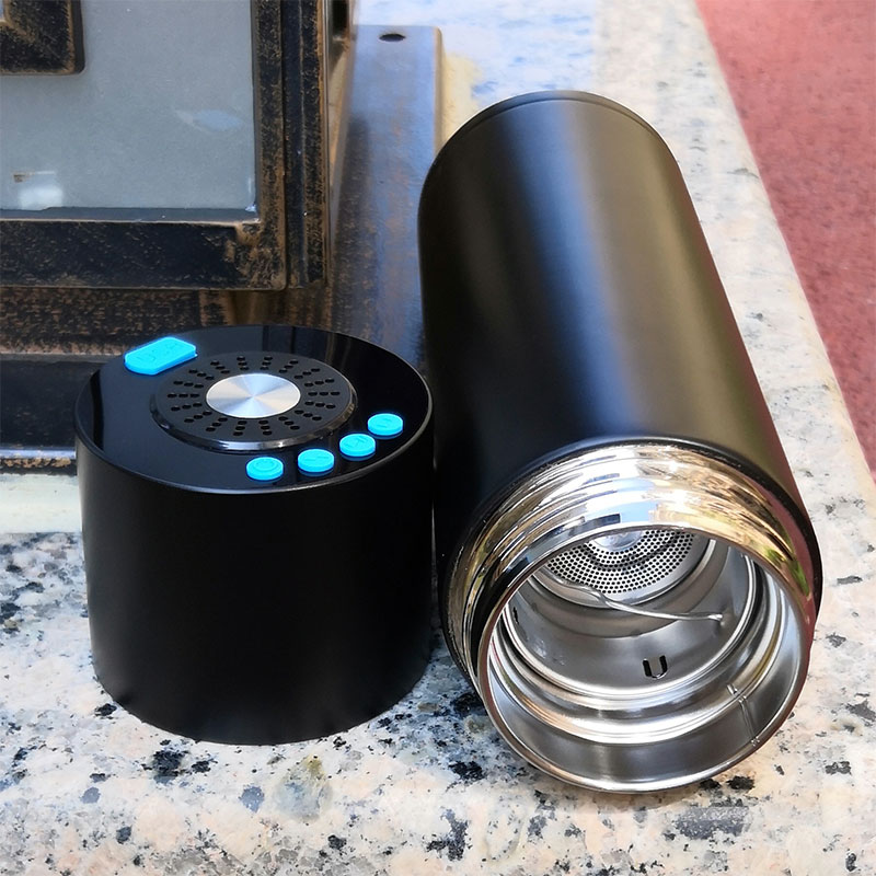 水杯保温杯多功能音乐蓝牙温度智能音箱高端礼品保温杯