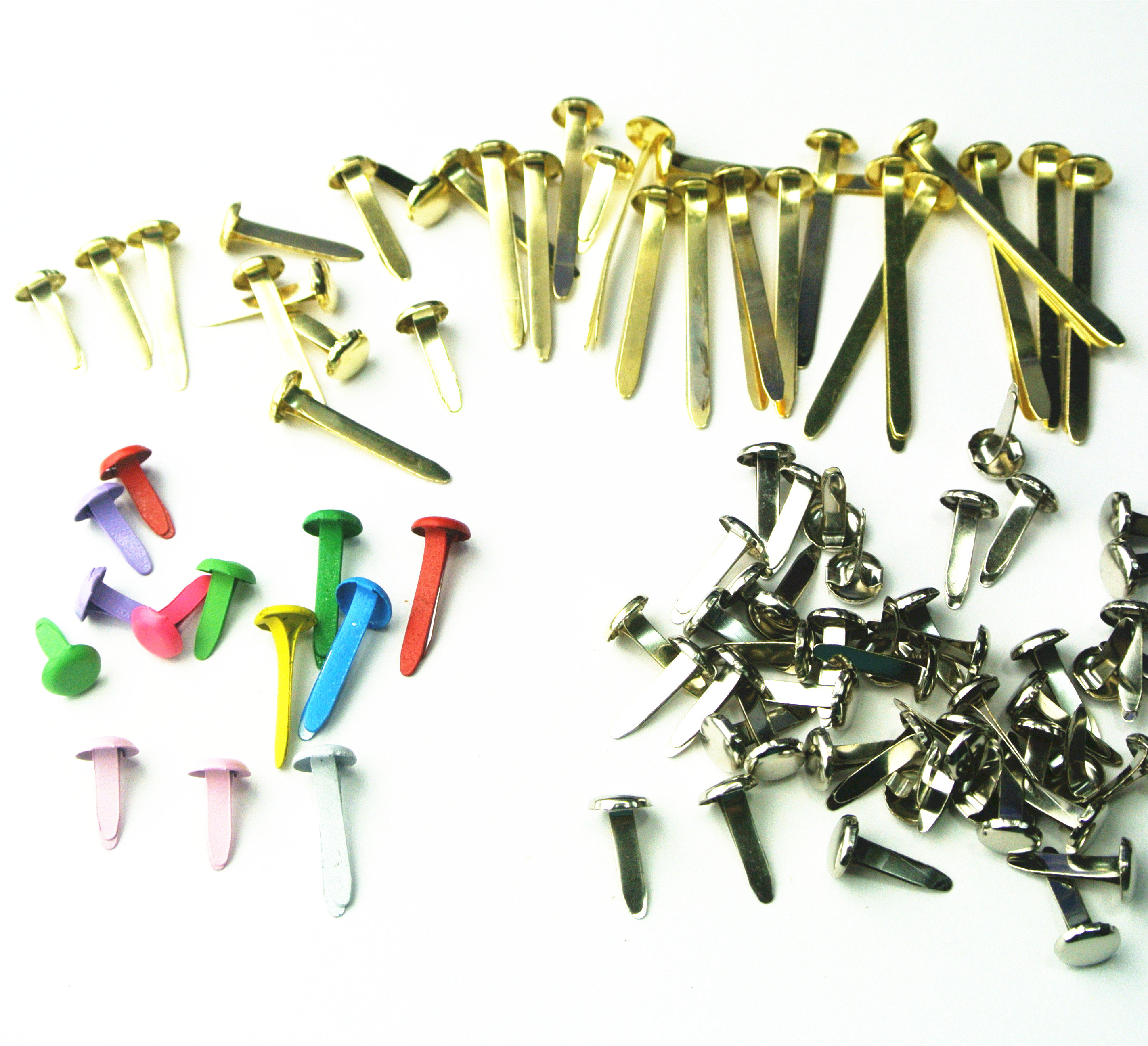 手工diy材料双脚幼儿园脚钉装饰两脚书钉羊角手工制作工具