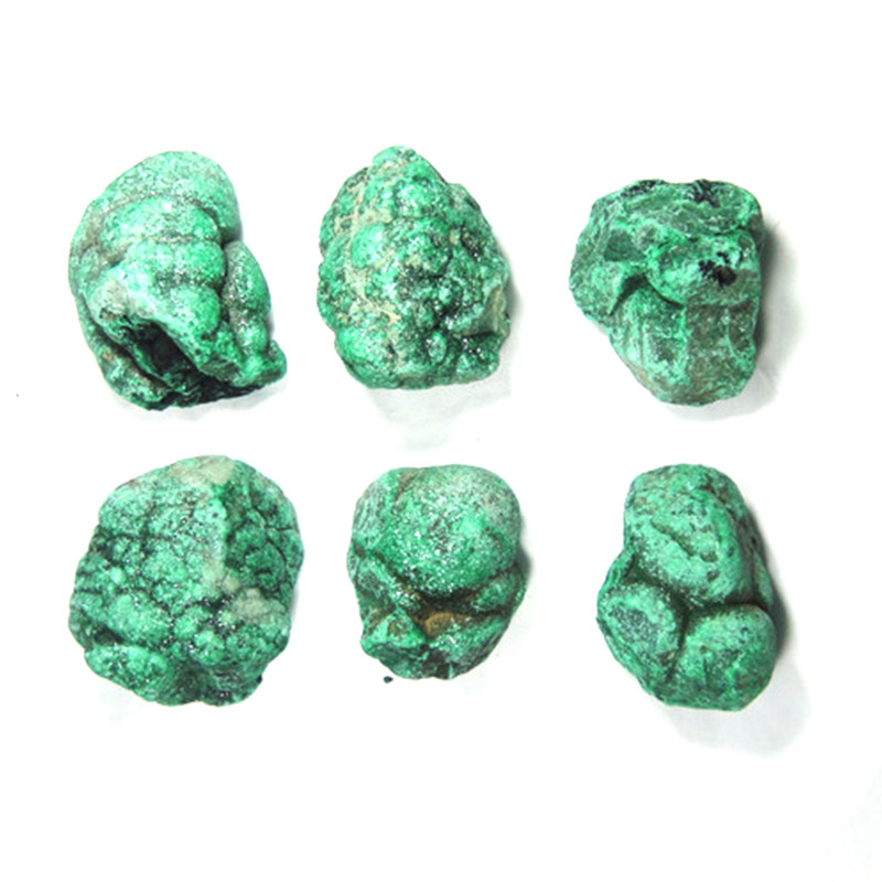 包邮促销孔雀石原矿铜绿绿青矿物颜料原石石绿粉原料1公斤计价