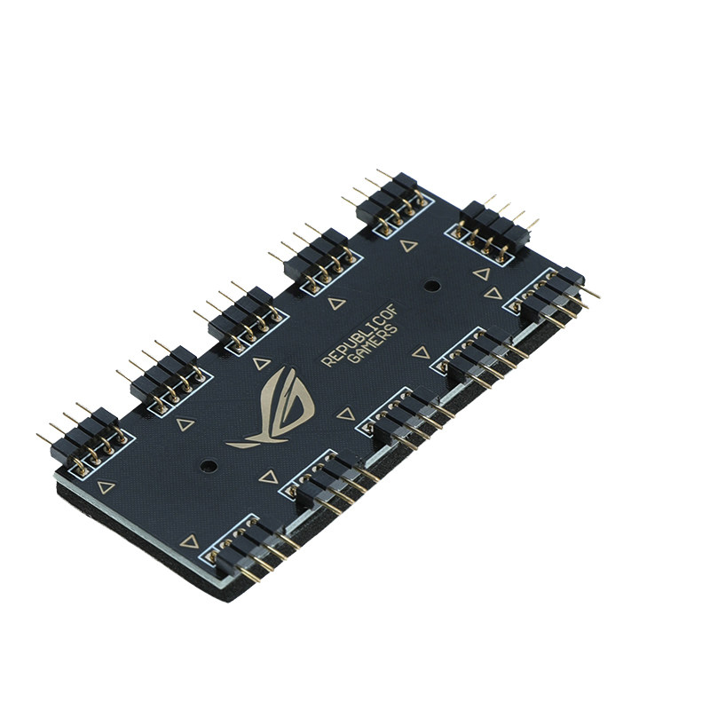 神光同步拓展4针rgb转接接线3针argb延长线连接线