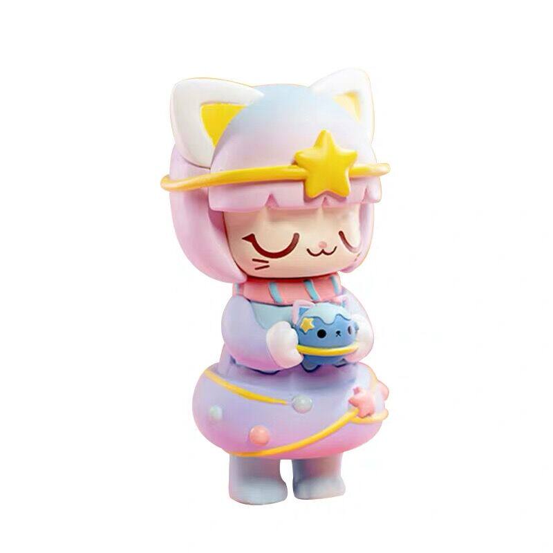 现货正版kimmymiki盲盒甜品动物女孩潮玩手办潮玩盲盒