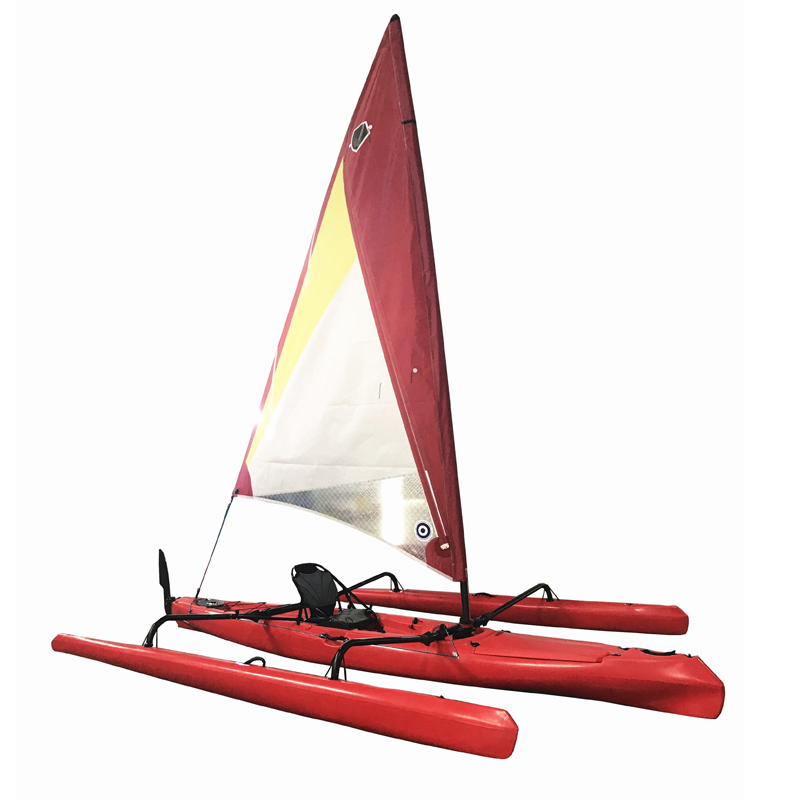 Necky单人脚踏三体帆船皮划艇