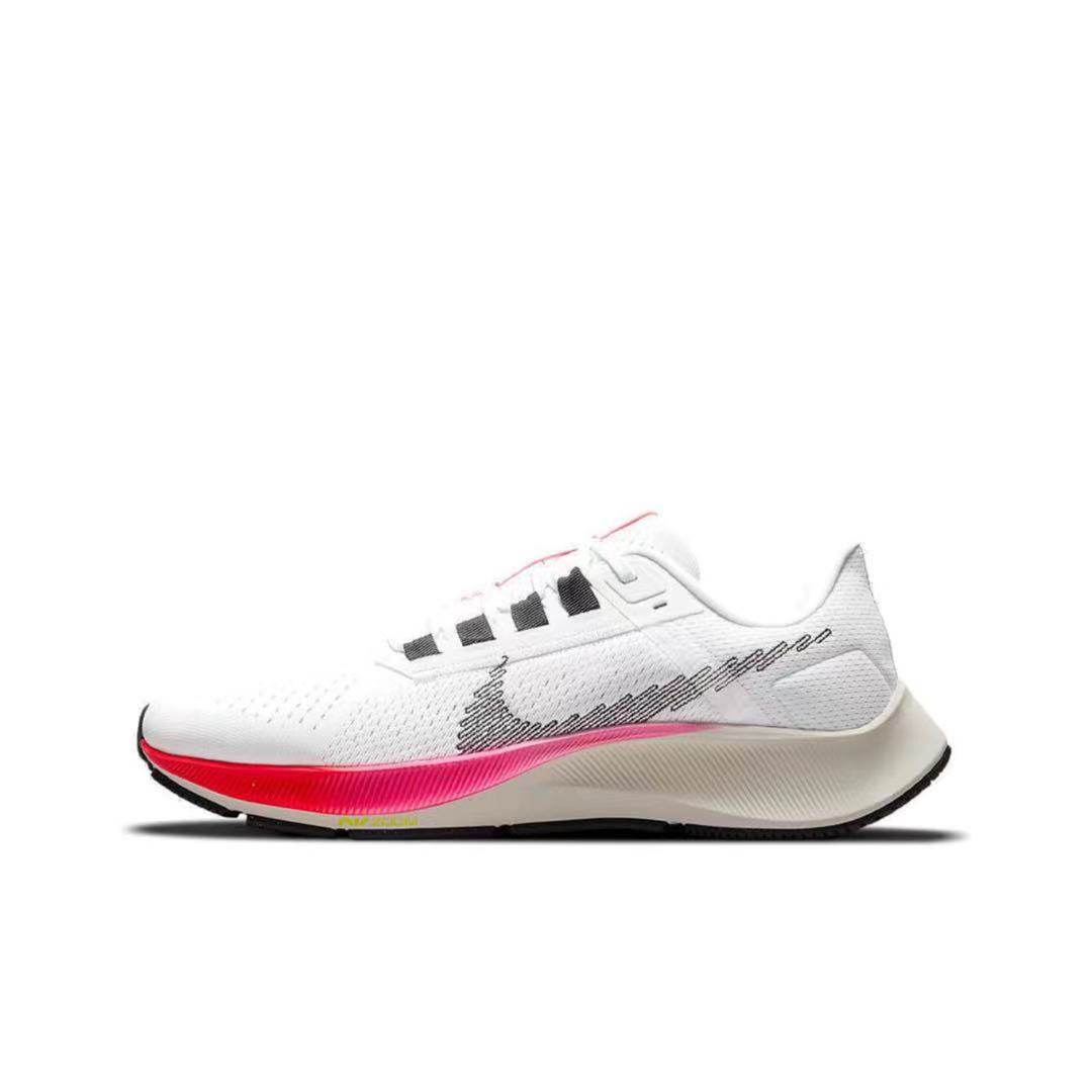 nike air zoom 100 pegasus 飞马38白粉气垫男子跑步鞋 dj5397 - 爱购