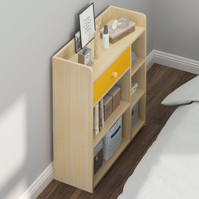 床头柜简约现代卧室置物架床边书房书架柜子收纳床头柜