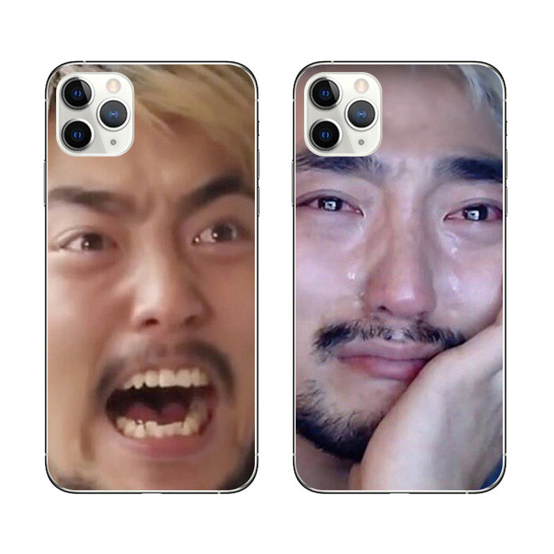韩柳炳宰搞笑咆哮表情包适用适用iphone11苹果11promax手机保护套