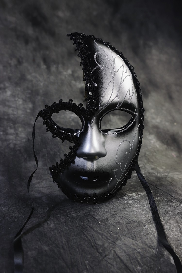 蒙面唱将抖音网红全脸面具面具万圣节歌剧魅影意大利钟馗球鞋公园