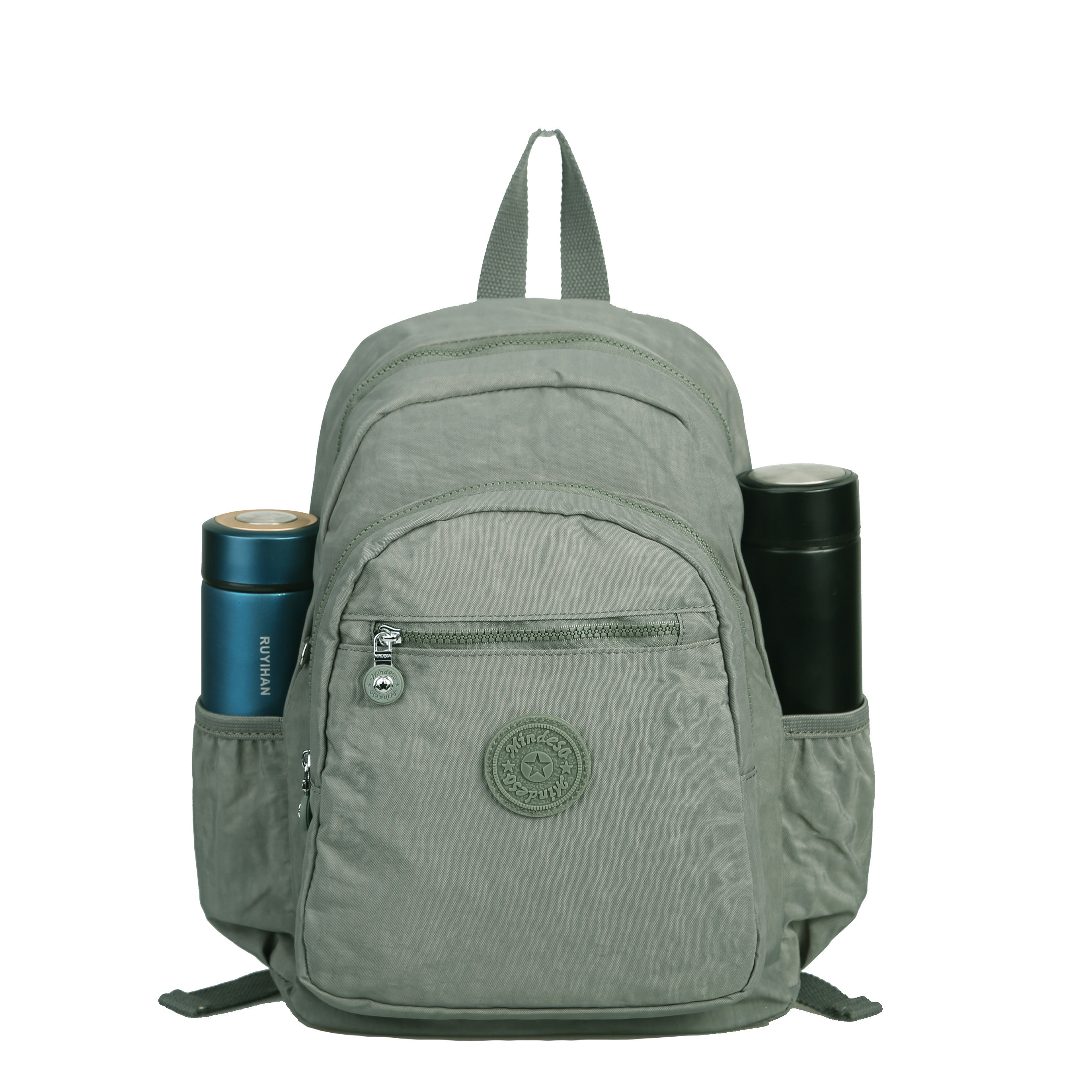 背包双肩包踏青休闲防水书包轻便高档旅游布旅游双肩背包