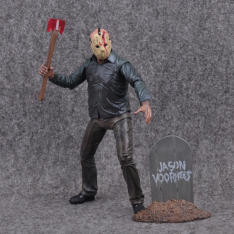 星期五neca十三三号黑色杀人杰森可动人偶玩偶潮玩盲盒