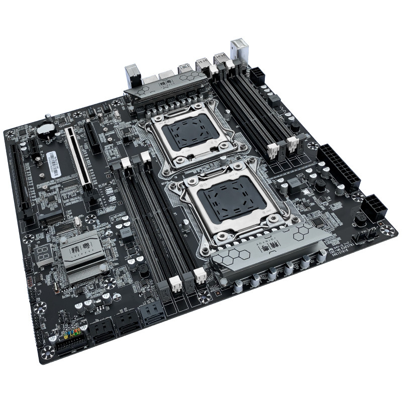 精粤x79双路豪华华大2011针ddr3主板cpu套装主板