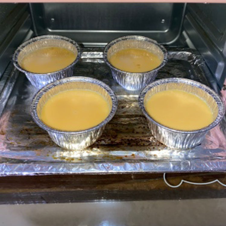 一次性锡纸铝箔餐盒慕斯甜点圆形爱心外卖烘焙一次性餐盒