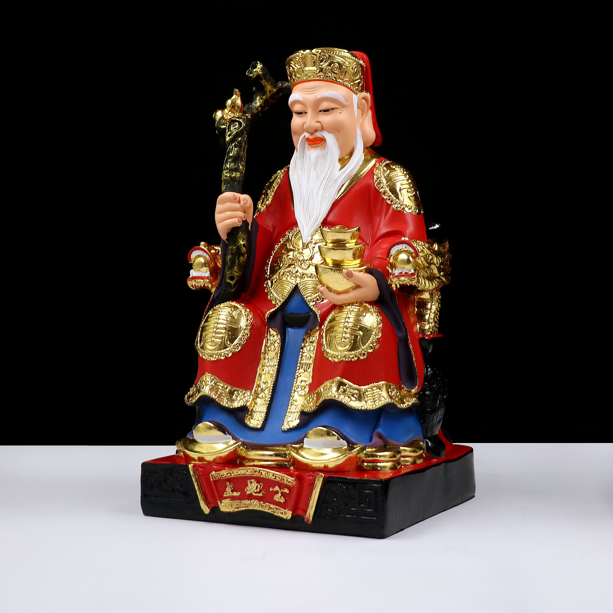 土地包邮神像佛像招财家用供奉摆件摆件