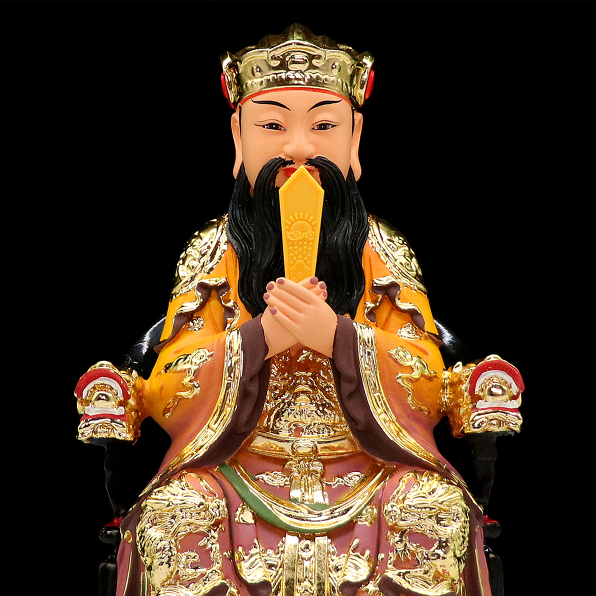 包邮树脂神像天地水三官大帝像三元帝君天官地官水官家用供奉摆件