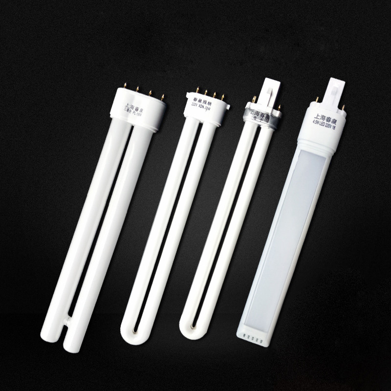 灯管toerto11w照明浴霸集成四针2针led台灯两针led灯管