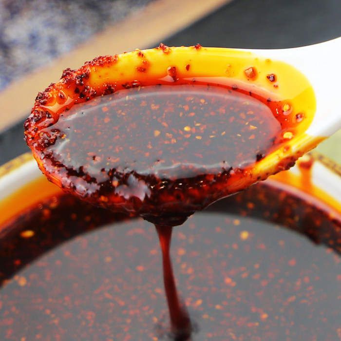 陕西令氏家外家瓶装辣子油宝鸡岐山特产辣酱西安油泼辣子拌菜拌面