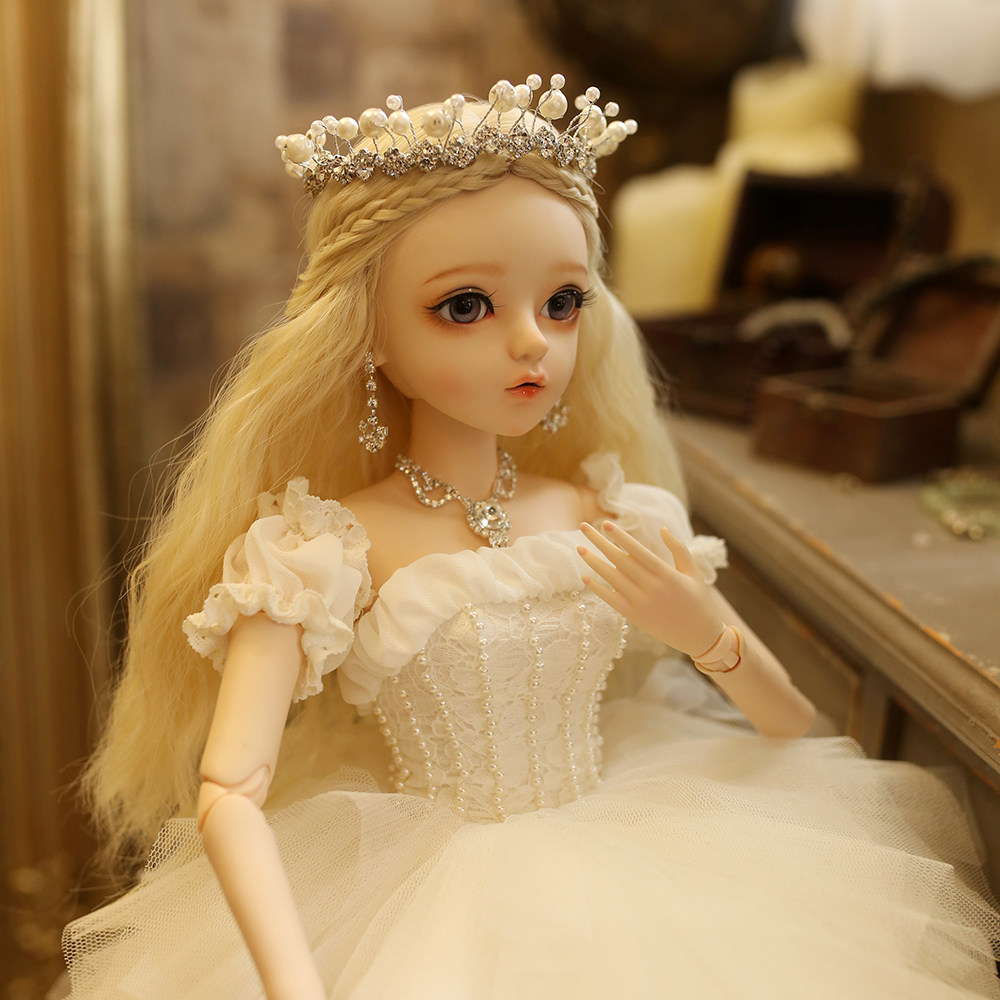 多丽多丽丝丝凯蒂改妆婚纱洋娃娃bjd女孩六一儿童节玩具娃娃