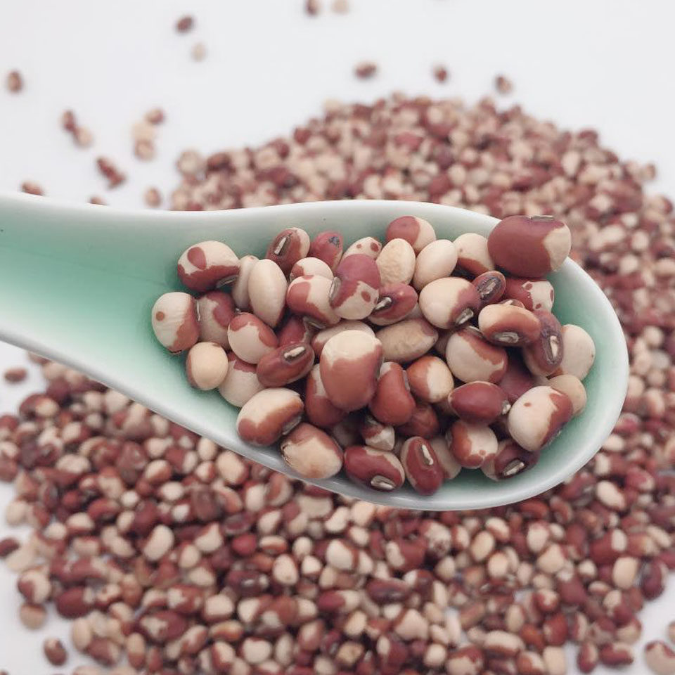 农家花豇豆江豆五谷杂粮250g小花饭豆煮粥打豆浆花豆子半边红豆子