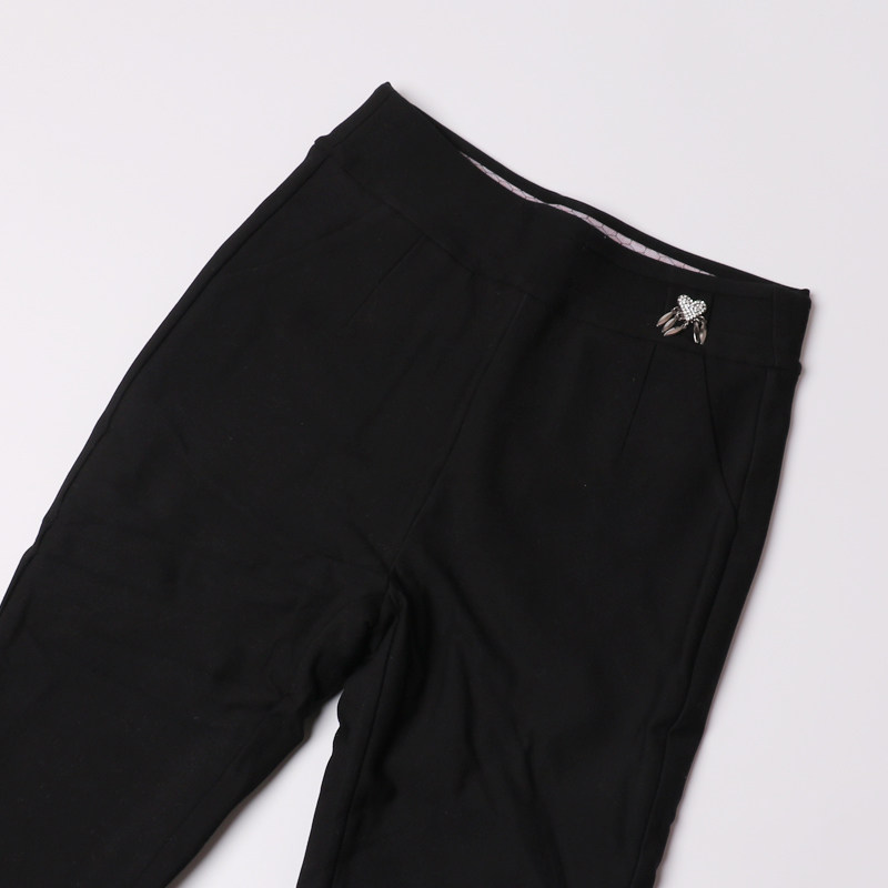 菲姿女裤恒温裤外穿打底裤冬季加厚休闲裤