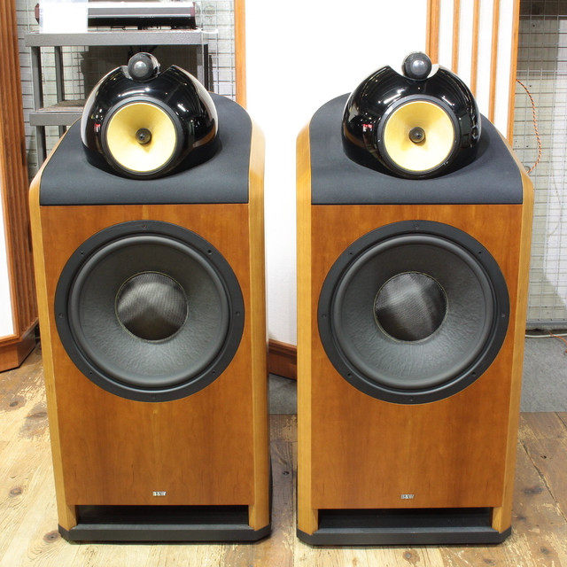 二手原装英国宝华nautilus801发烧15寸发烧家用落地hifi音箱