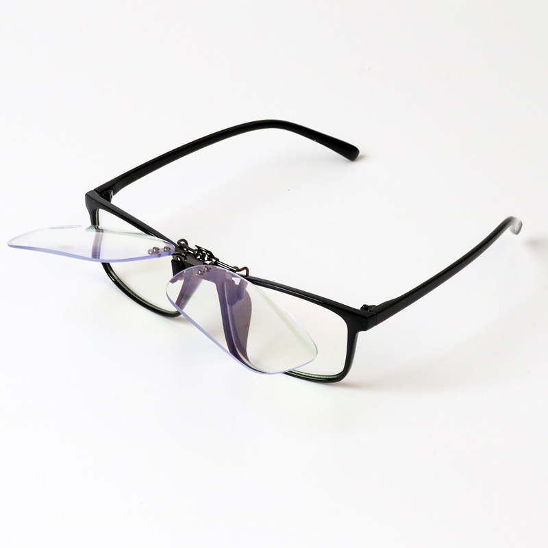 渐进多焦点眼镜远近两用老花镜智能自动变焦防蓝光老花眼镜夹片